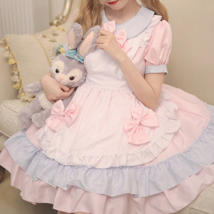 Melt Mini Frill Maid Dress (M/L/2L/3L/4L/5L/6L) / Cosplay / Halloween