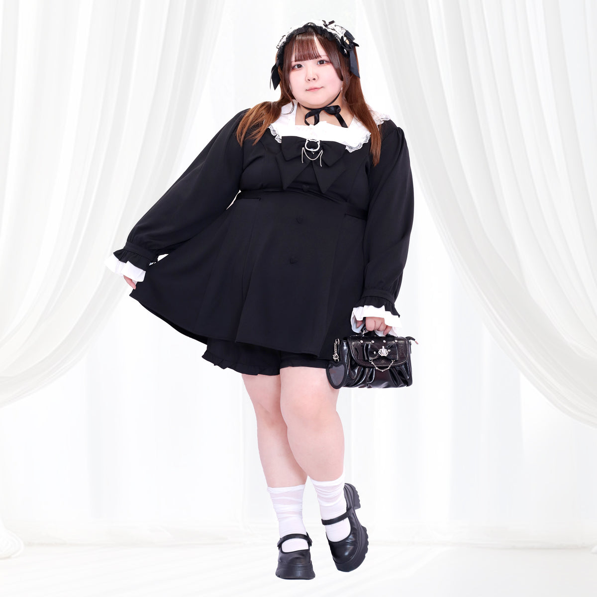 キャットベイビー・セットアップ（3L/4L/5L/6L）/Taberunosky（タベルノスキー）