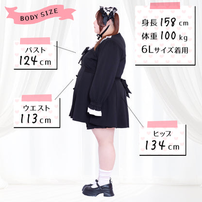 キャットベイビー・セットアップ（3L/4L/5L/6L）/Taberunosky（タベルノスキー）