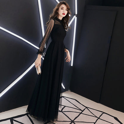 ルミナス・ドットシフォンワンピース(3L/4L/5L/6L)オケージョン/結婚式