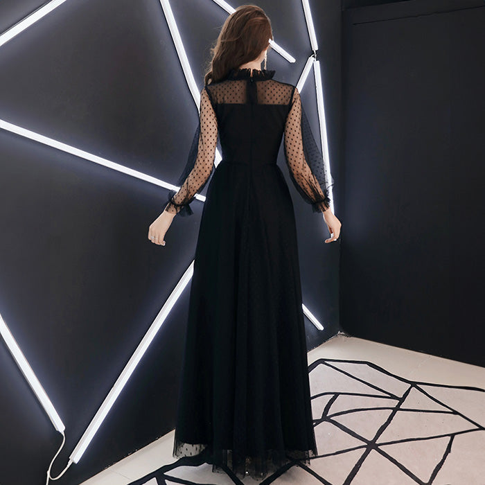 ルミナス・ドットシフォンワンピース(3L/4L/5L/6L)オケージョン/結婚式