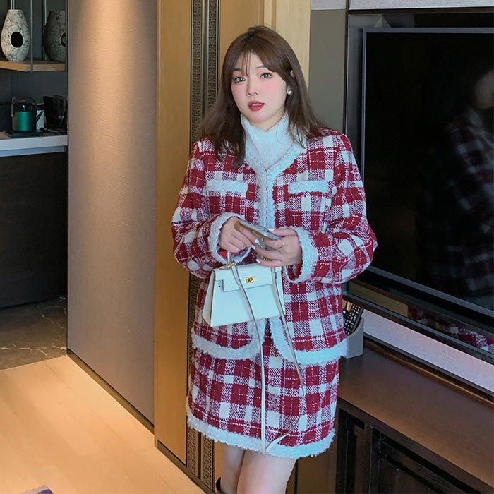 ベリーチェック・ブランシュセットアップ(3L/4L/5L/6L/7L)