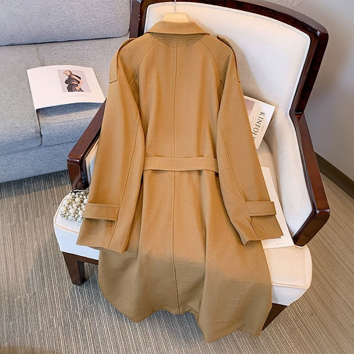 プロミス・カフェトレンチコート(LL/3L/4L/5L/6L/7L/8L)