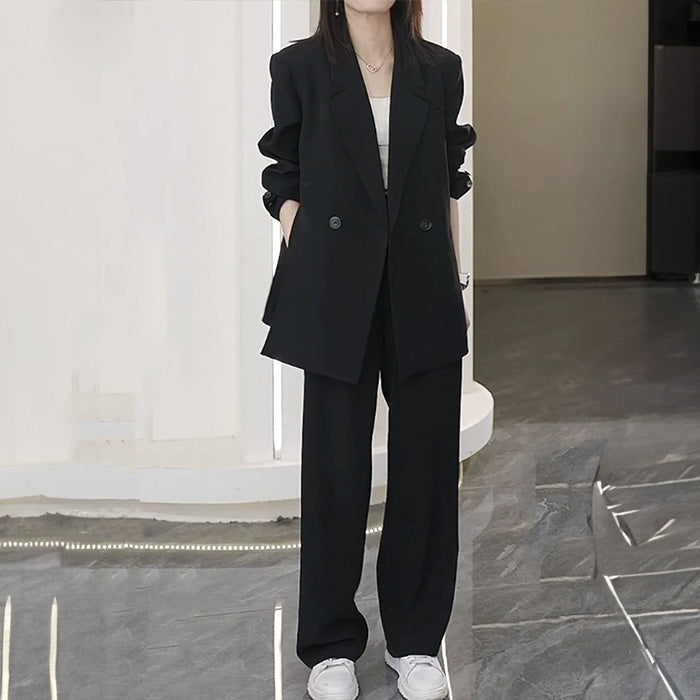 大きいサイズ レディース しなやか美人ライン・ダブルセットアップスーツ(L/LL/3L/4L/5L/6L)/オケージョン