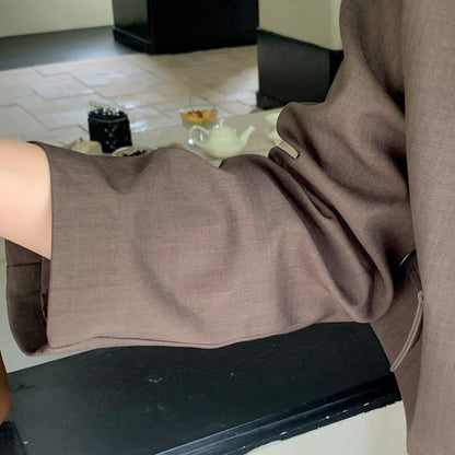 ショコラ・クラシックレイヤードジャケットワンピースセット(LL/3L/4L/5L/6L)