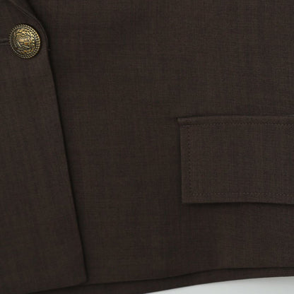 ショコラ・クラシックレイヤードジャケットワンピースセット(LL/3L/4L/5L/6L)