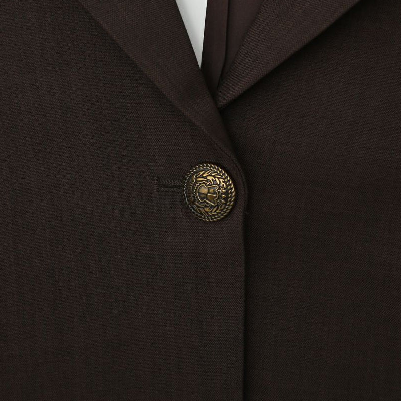 大きいサイズ レディース ショコラ・クラシックレイヤードジャケットワンピースセット(LL/3L/4L/5L/6L)