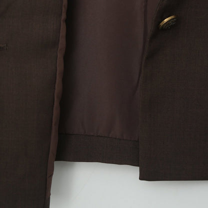 ショコラ・クラシックレイヤードジャケットワンピースセット(LL/3L/4L/5L/6L)