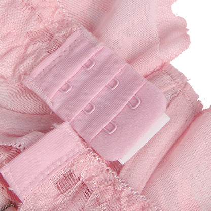 ローズミルク・レースドリームランジェリー下着セット(L/LL-3L/4L-5L)