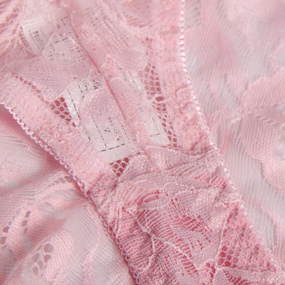 ローズミルク・レースドリームランジェリー下着セット(L/LL-3L/4L-5L)