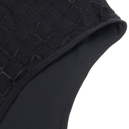 ミッドナイトダイヤ・シアースリーブボディスーツ(L/LL/3L)