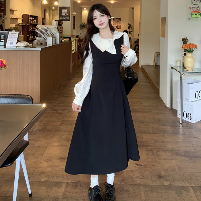 ノーブルリボン・セレクトワンピース(L/LL/3L/4L/5L)