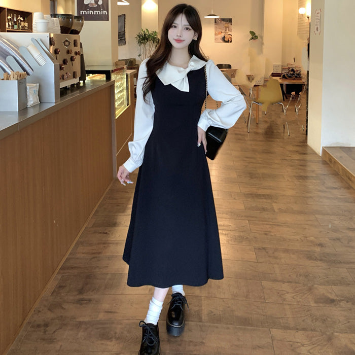 ノーブルリボン・セレクトワンピース(L/LL/3L/4L/5L)