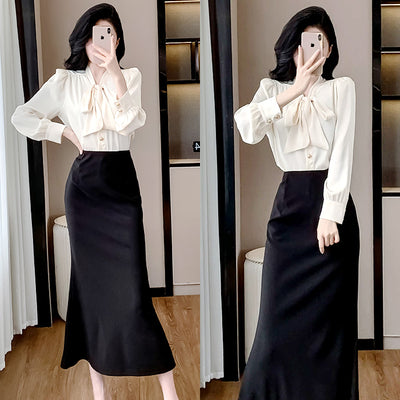 クラシカルエレガンス・マーメイドスカート(L/LL/3L)