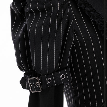 ブラックリリィ・クラシカルフリルセットアップ(LL/3L)