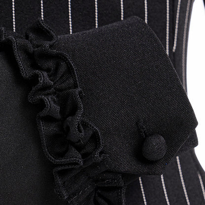 ブラックリリィ・クラシカルフリルセットアップ(LL/3L)