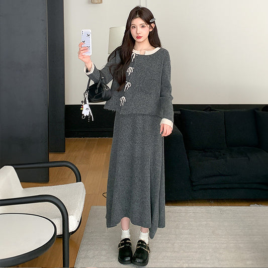 リボンノット・フェアリーニットセットアップ(L/2L/3L)