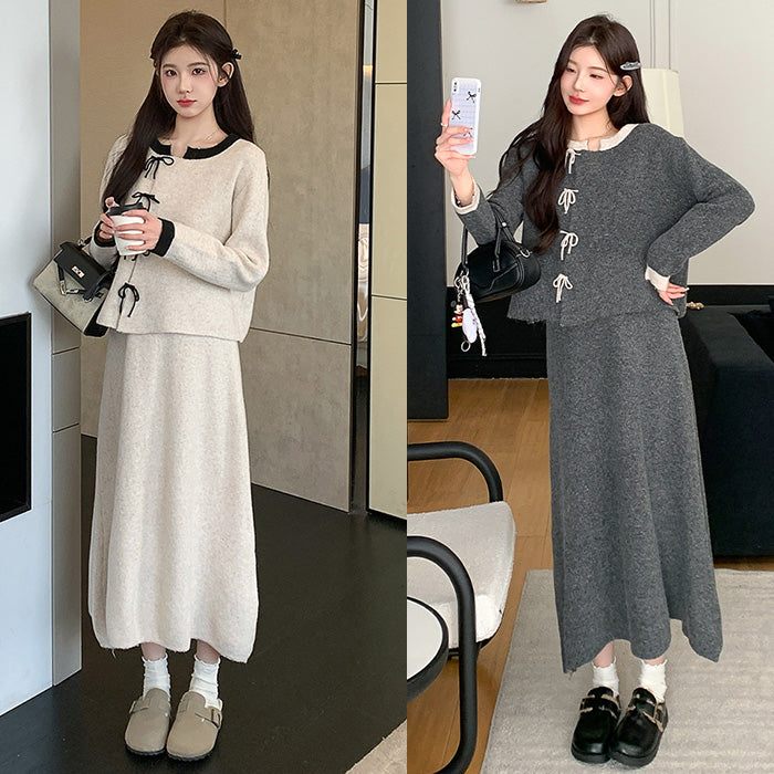 リボンノット・フェアリーニットセットアップ(L/2L/3L)