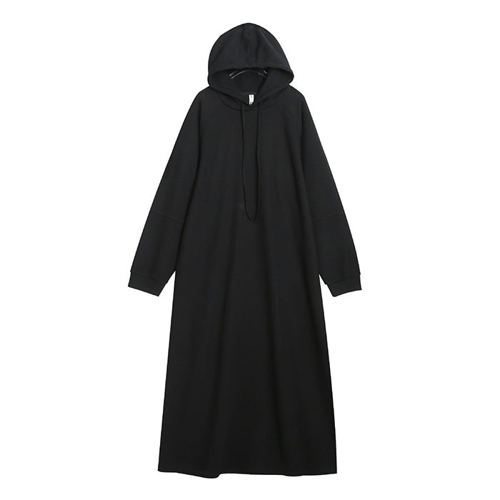 ソフトメルティ・フーディロング丈ワンピース(LL/3L/4L/5L/6L)