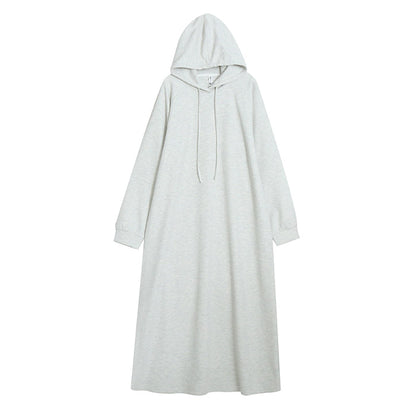 ソフトメルティ・フーディロング丈ワンピース(LL/3L/4L/5L/6L)