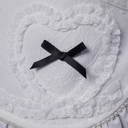 マシュマロピンク・ロリータツインリボンセットアップ(LL/3L)