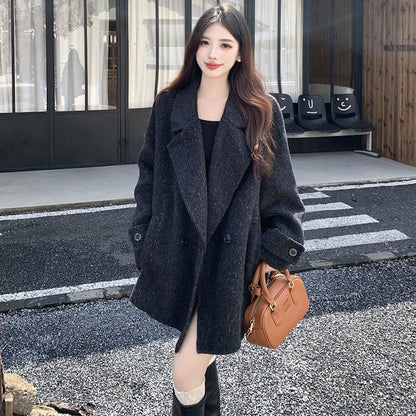 ノワールクラウン・ウールタッチコート(L/LL/3L/4L/5L)