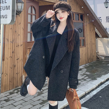 ノワールクラウン・ウールタッチコート(L/LL/3L/4L/5L)