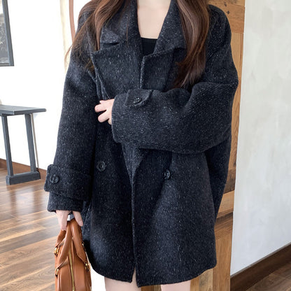 ノワールクラウン・ウールタッチコート(L/LL/3L/4L/5L)