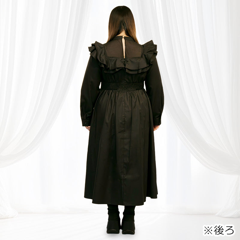 ダークスイート・フリルドリームワンピース（4L/6L）/Taberunosky（タベルノスキー）
