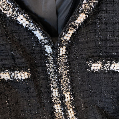 おとなツイードジャケット＆キャミワンピース(3L/4L/5L/6L/7L)