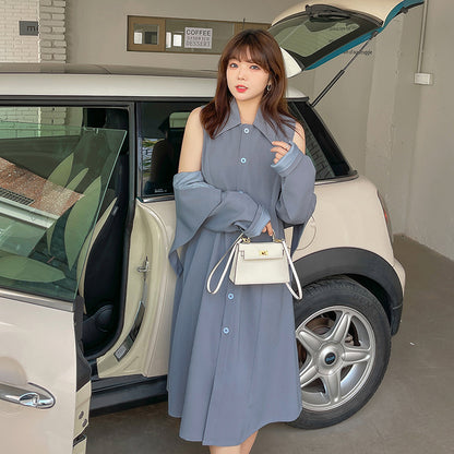 Mode and Elegant Short Jacket and Dress Set