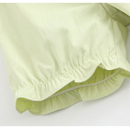 やわらか純白のフリルネック上品ワンピース(LL/3L/4L/5L/6L)