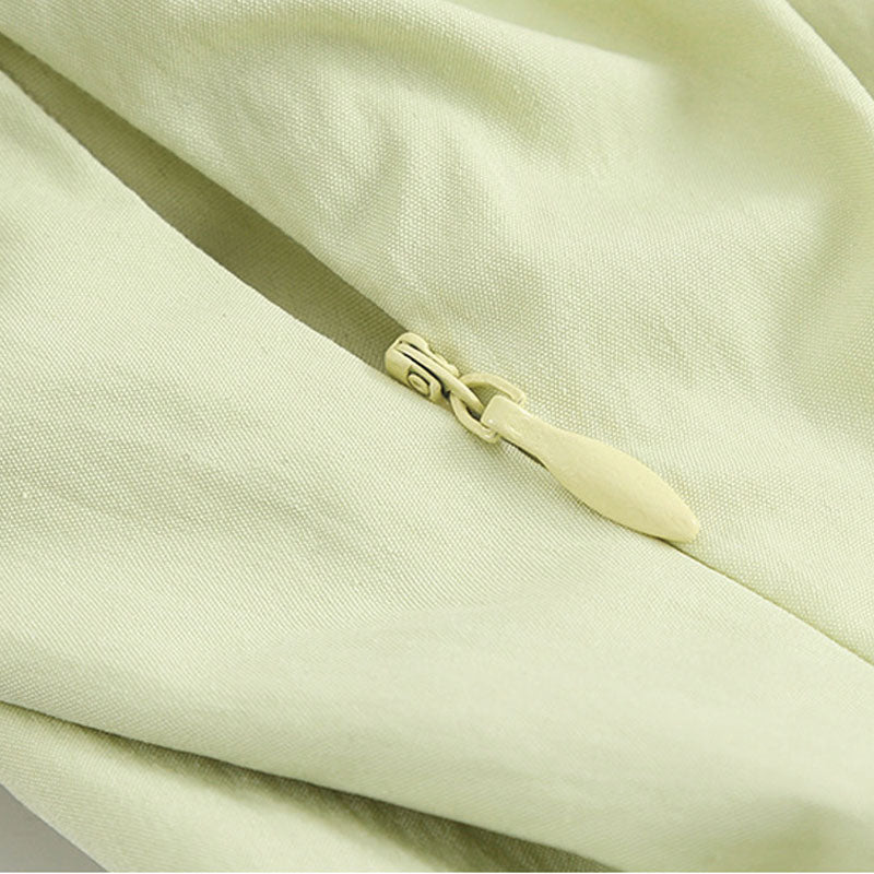 大きいサイズ レディース やわらか純白のフリルネック上品ワンピース(LL/3L/4L/5L/6L)