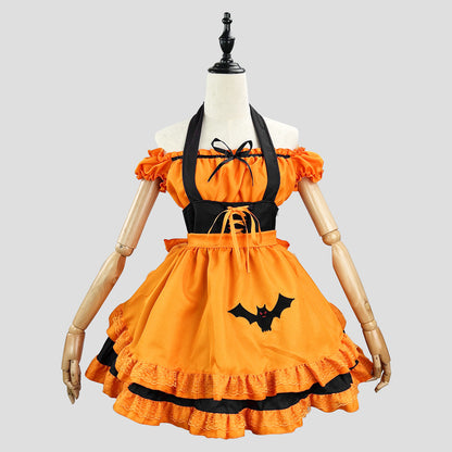 Magic Bat Maid Dress (M/L/2L/3L/4L/5L/6L) / Cosplay / Halloween