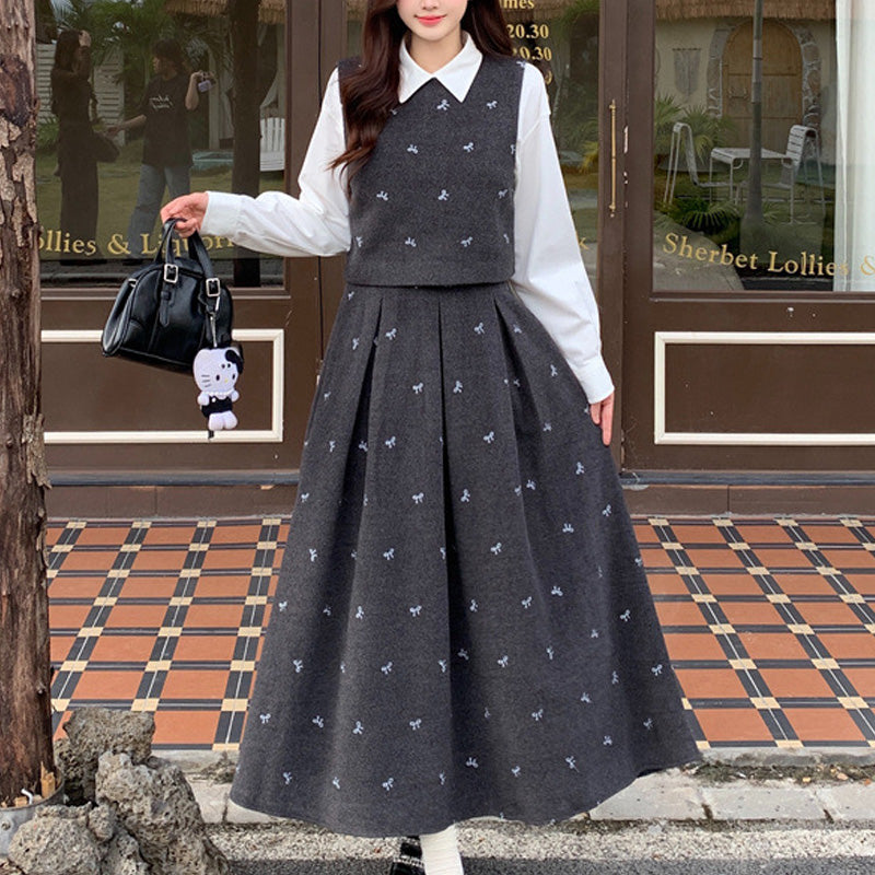 リボンブロッサム・三点セットアップ(L/LL/3L/4L/5L)