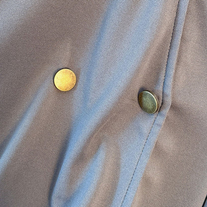 グレージュドレープ・ミニマル大人ワンピース(3L/4L/5L/6L/7L)