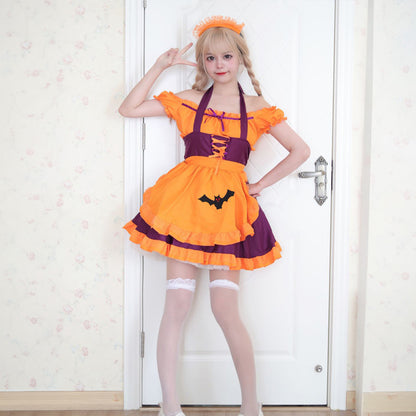 Magic Bat Maid Dress (M/L/2L/3L/4L/5L/6L) / Cosplay / Halloween