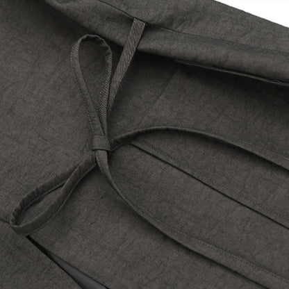 抜け感ノーカラーのゆる美シルエットスーツセット(LL/3L/4L/5L/6L)