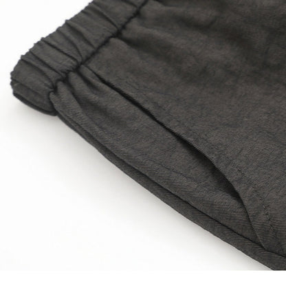 抜け感ノーカラーのゆる美シルエットスーツセット(LL/3L/4L/5L/6L)