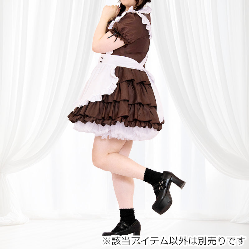 クラシカルチェックの探偵メイドさんコスチューム (M/L/LL/3L/4L/5L/6L)/コスプレ