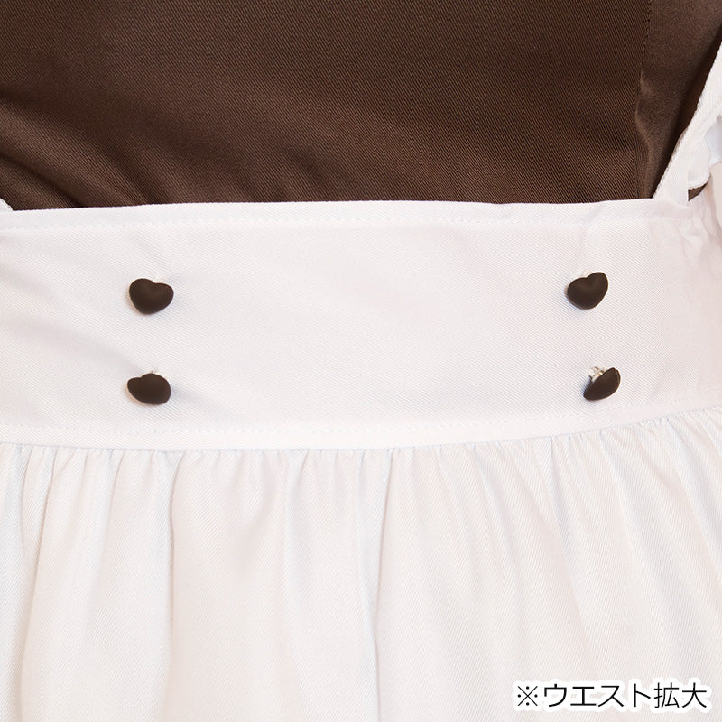 クラシカルチェックの探偵メイドさんコスチューム (M/L/LL/3L/4L/5L/6L)/コスプレ