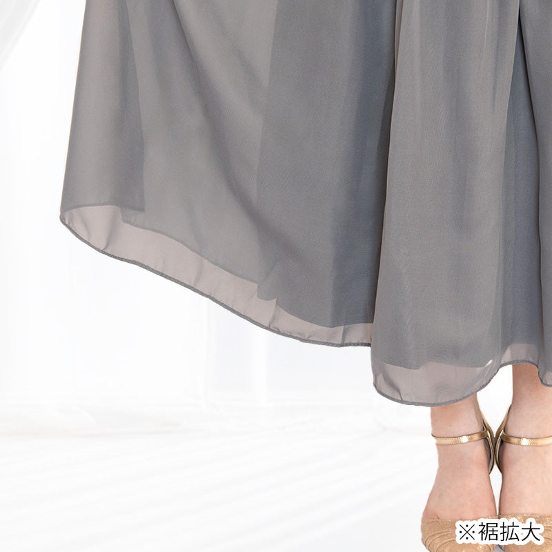 エレーヌ・グレーシフォンレースドレス(3L/4L/5L/6L)オケージョン/結婚式