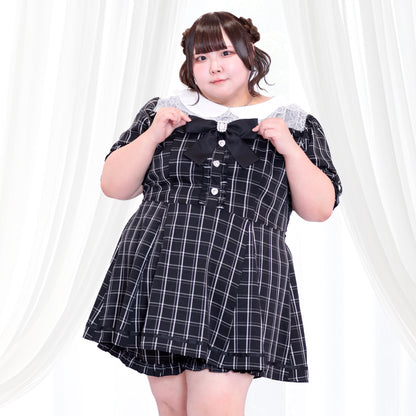 王道地雷ちゃんの半袖セットアップ（3L/4L/5L/6L）/Taberunosky（タベルノスキー）