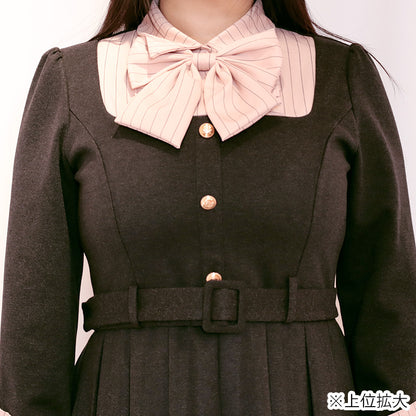 恋するプティ・リボンワンピース(L/LL/3L/4L/5L)