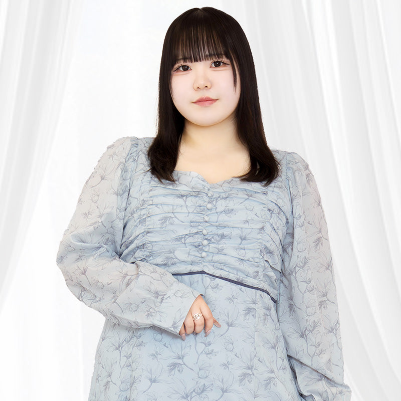 きみの夢で会えたらワンピース（3L/4L/5L/6L）/Taberunosky（タベルノスキー）