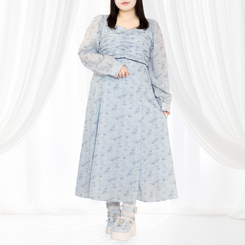 きみの夢で会えたらワンピース（3L/4L/5L/6L）/Taberunosky（タベルノスキー）