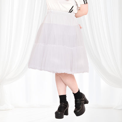 120cmまでOK！パニエスカート/チュチュ65cm(大きいサイズ3L~5L相当)ハロウィンコスプレ/タベルノスキーオリジナル