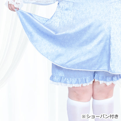ブルーローズの天使ちゃんセットアップ・アームカバー付（3L/4L/5L/6L）/Taberunosky（タベルノスキー）