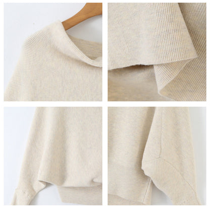 ドレープネックドルマン×揺れ感ロングセットアップ(LL/3L/4L/5L)