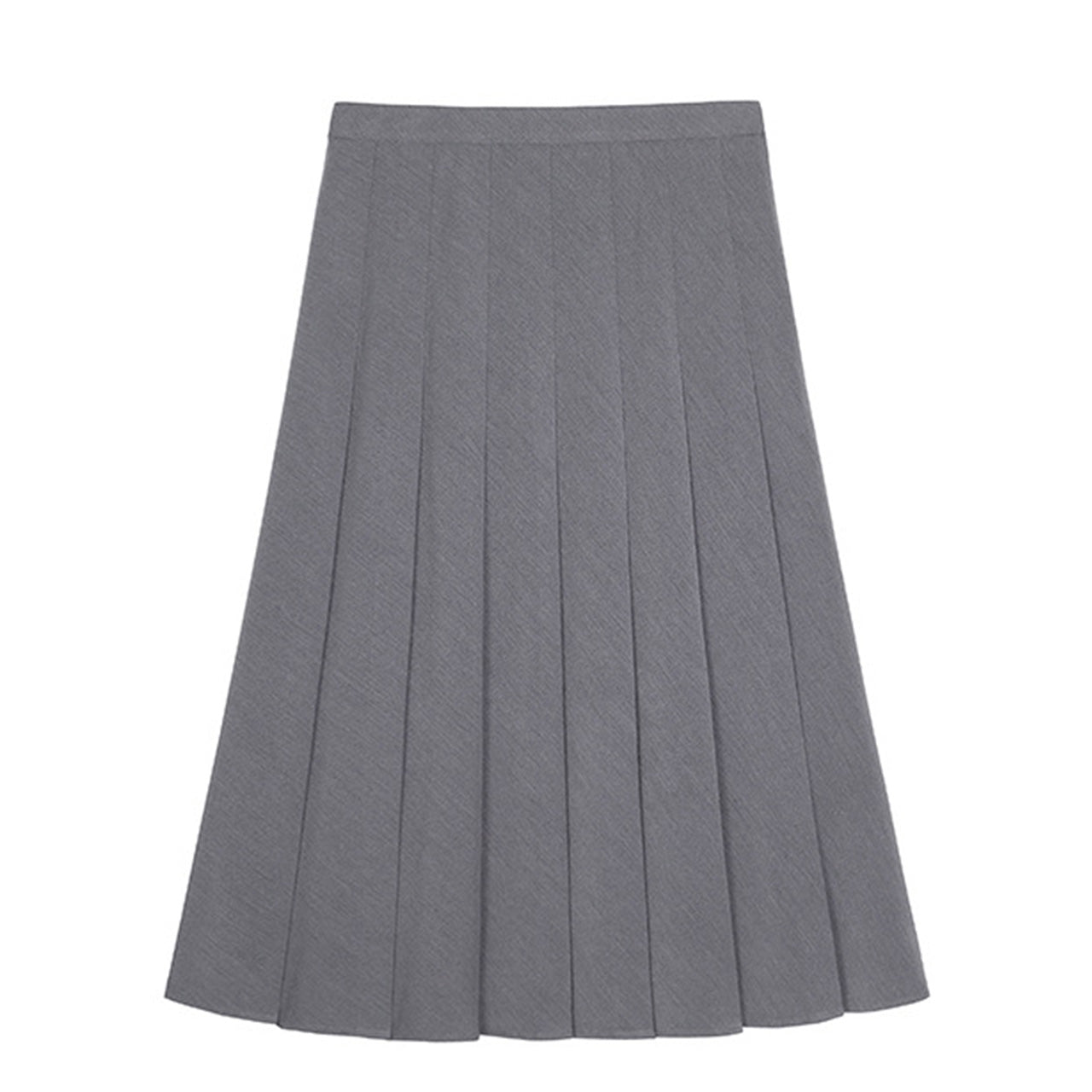 大きいサイズ レディース グレージュムードの美シルエットロングプリーツスカート(LL/3L/4L/5L/6L)